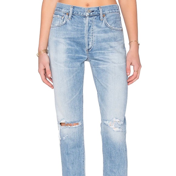 CITIZENS OF HUMANITY- Liya Jeans Torn - Picture 2 of 6